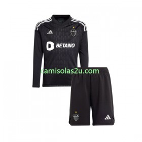 Camisolas de futebol Atlético Mineiro Guarda Redes Criança Equipamento Principal 2023 Manga Comprida